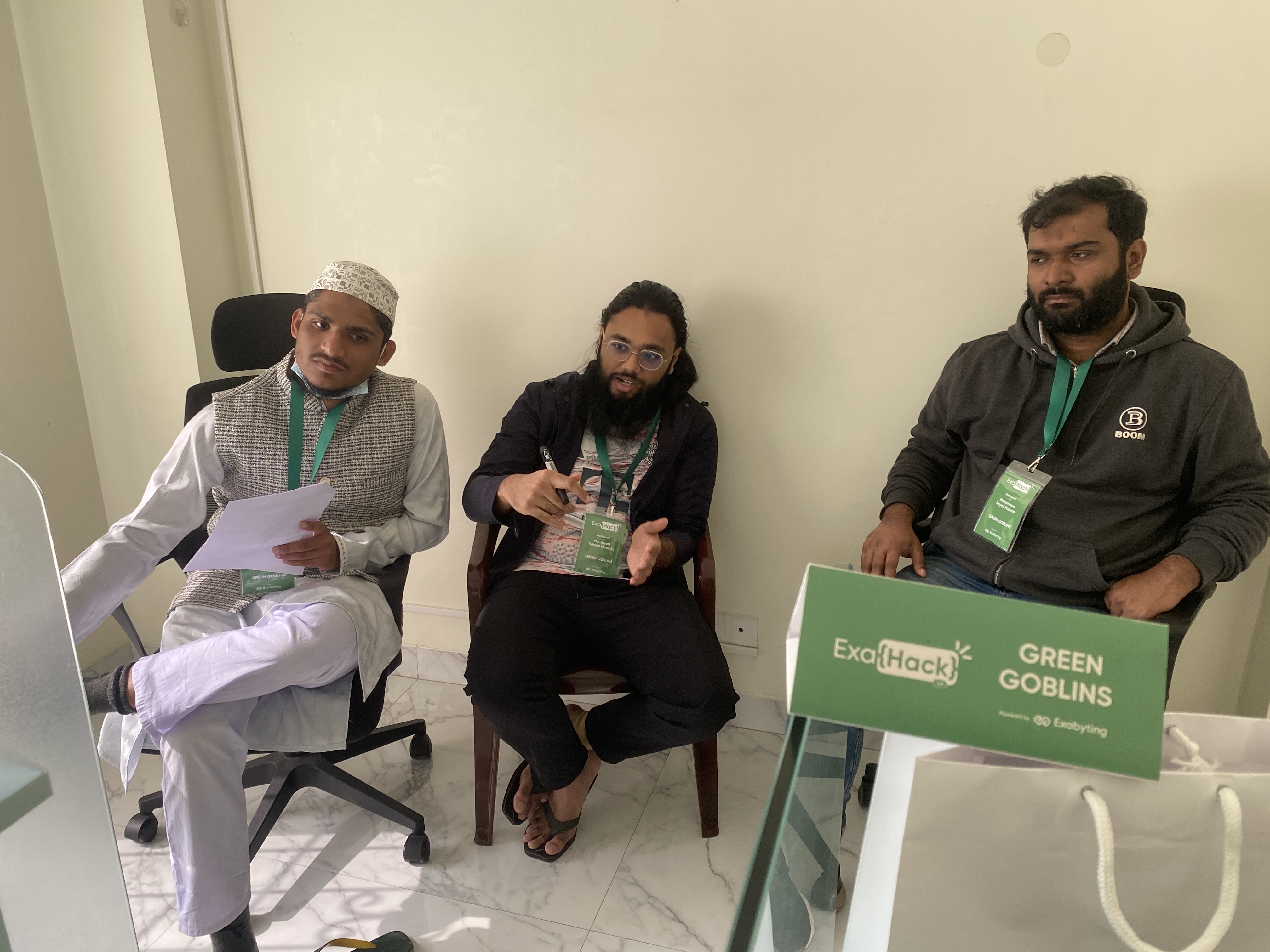 Participants Sharing Ideas and Knowledge